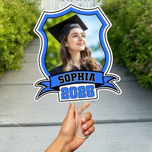Custom Graduation Ceremony Photo Fans/Personalized Graduation Hand Fans/Congratulations Gifts/Bulk Graduation Favors for Graduates