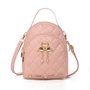 Rilibegan Women's Fashion Mini Backpack, New Style Leisure Handbag, Functional Phone Pack for Women