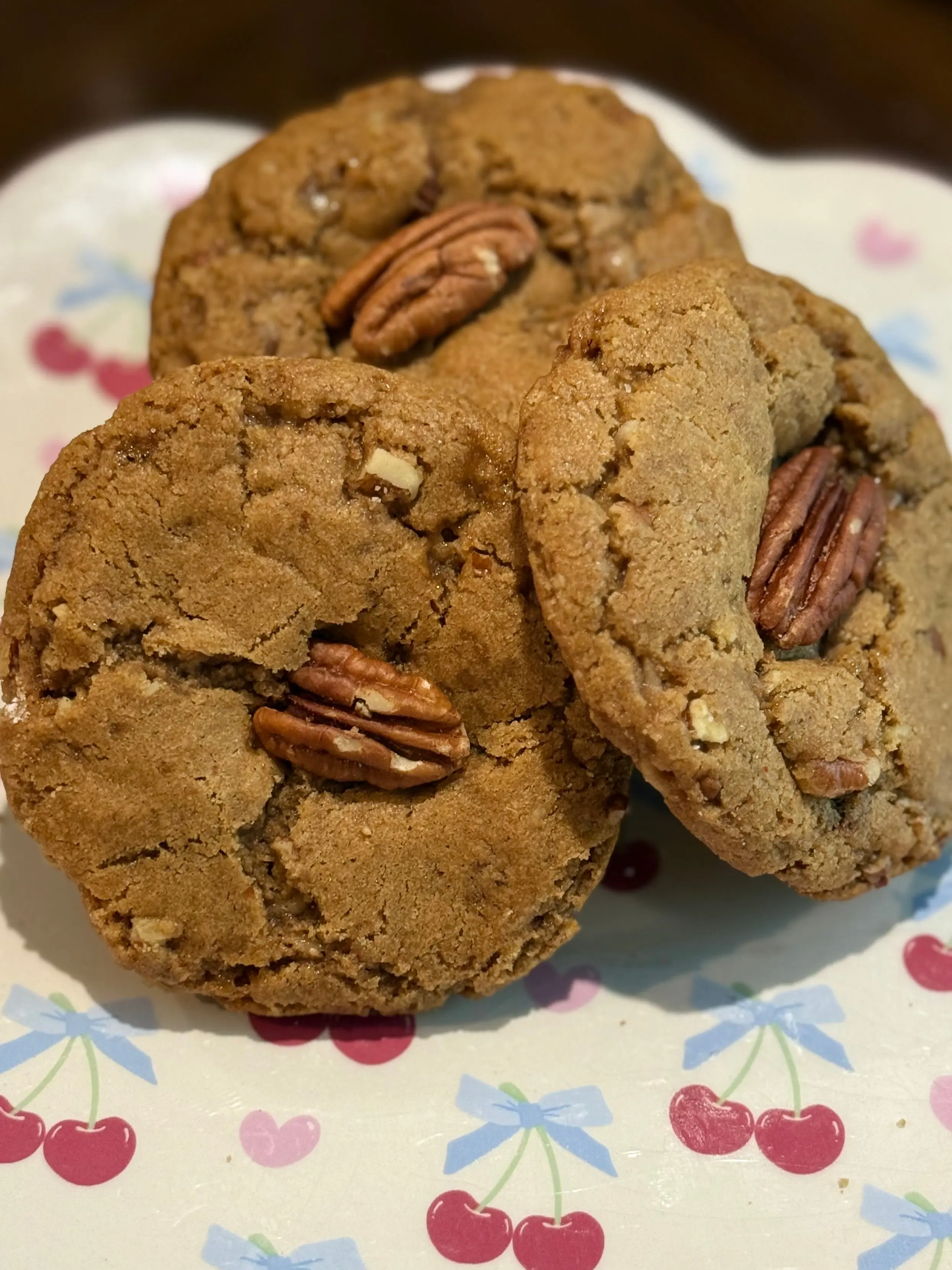Butter Pecan Cookies Vanilla Toffee