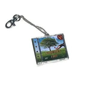 Forbeadden Fruit Mini Album Keychain with NFC Tap Link to Listen on the Go Portable Music Accessory