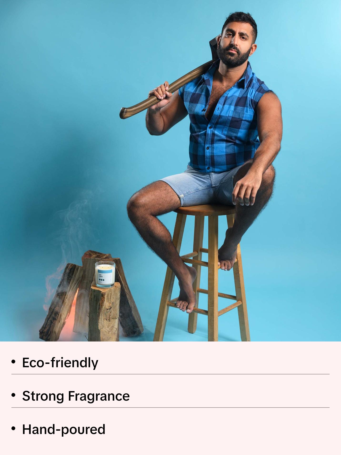 LOG CABIN Birch, Musk, Vetiver Candle