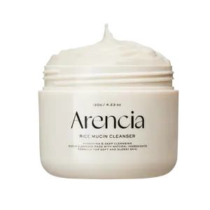 [Arencia Official] Rice Mucin Face Cleanser - Gentle Cleanser for Skin Care - Suitable for All Skin Types