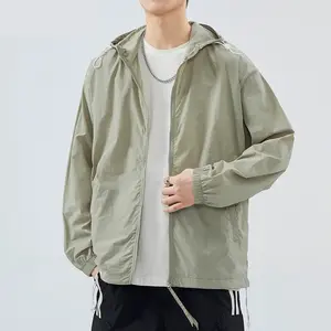 Ice Silk Thin Sun-protective clothing for men 2026 summer UPF50 UV protection breathable sun-protective jacket 149