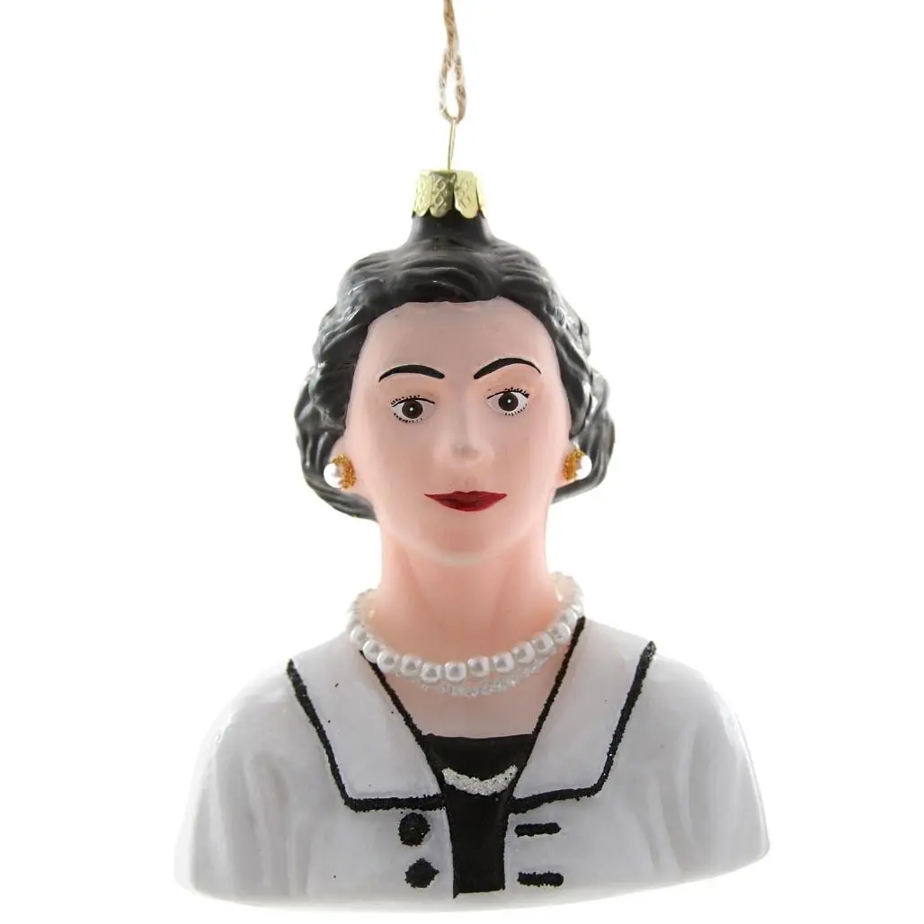 Cody Foster & Co - Coco Chanel Glass Blown Ornament