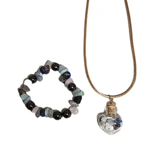 Intuitively Designed Custom Crystal Bracelet & Necklace Set