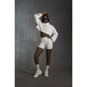 KINETIC BIKER SHORT - White Noise