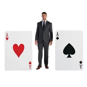50" Giant Playing Card Cardboard Cutout Stand-Ups - 2 Pc.