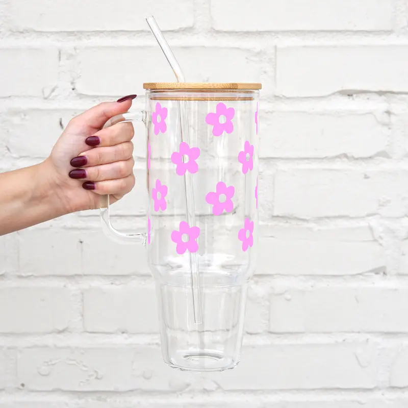 Glass tumbler handle - TikTok Shop