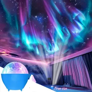 Bestseller Small Bowl Starry Sky Projection Lamp Bedroom Night Light Northern Lights Water Wave Projector Lamp