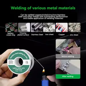 Multispec Tin Wire Pack, Metal, 50g/100g/200g Options, Low Melting Point Easy Soldering, Suitable for Electronic Repair, Circuit Board Welding, Home Appliance DIY