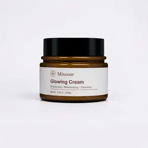 Misoour Glowing Cream - Natural Glow Enhancer, Moisturizing Cream, Korean Patented Skincare Formula with Platycodon | Ideal for All Skin Types  #Summervibes