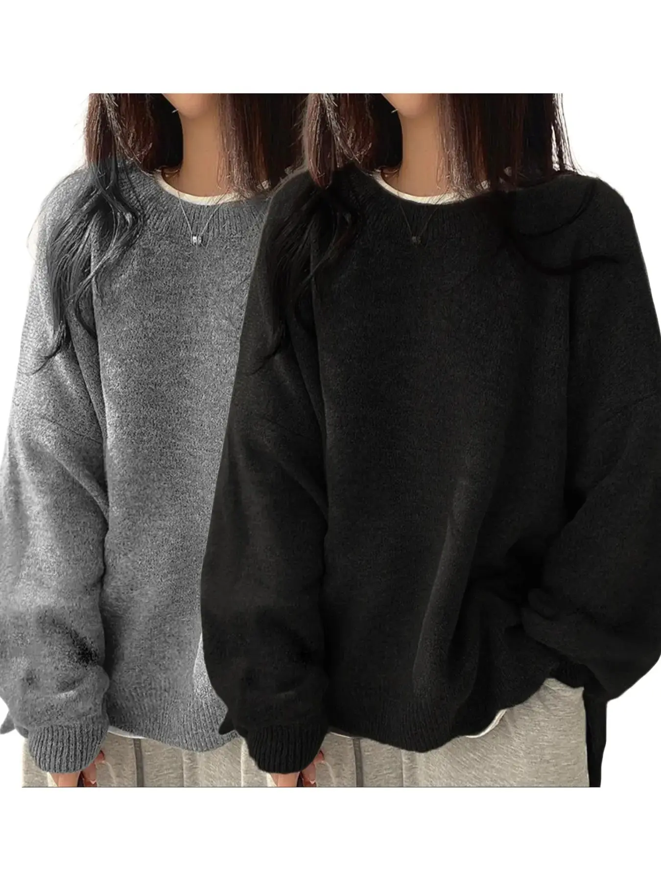 Dark Gray*1 pc+Black*1 pc