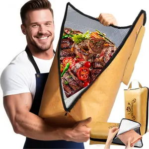 BBQ Blanket for Resting Meat,Design in - Meat Resting Bag for BBQ Grill &  - Insulated   Thermal Blanket for Turkey, Beef, Pork Ribs -  for Men
