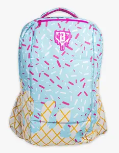 BASEBALL LIFESTYLE 101 Ice Cream Backpack, Blue Combo BASEBALL LIFESTYLE 101 Ice Cream Backpack, Blue Combo