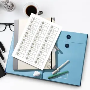 Office Document Storage Folder, Loose-Leaf Binder With Pockets, Fold-Out Expandable File Folder Suitable For Office Use, Storing Important Family Documents, School And Medical Records, Lawyer Document Storage, Emergency Preparedness (Blue, Yellow)