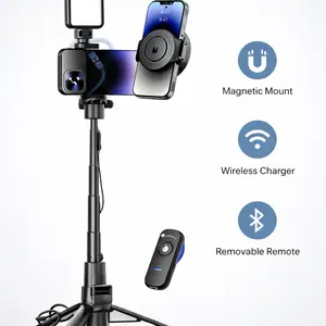 Magnetic Wireless Selfie Stick Stand