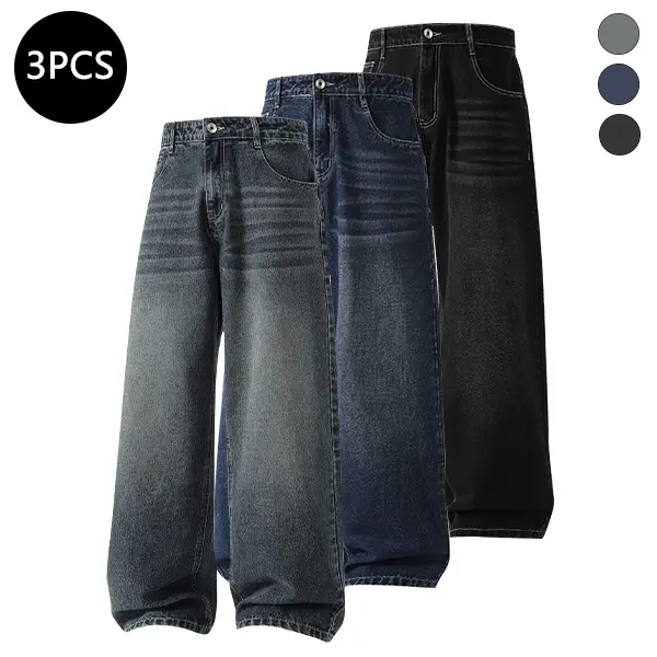 Retro Blue + Dark Blue + Black & Gray