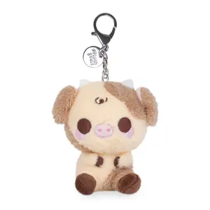 Cuddle Barn PlushGoals - Mini Moocha Keychain