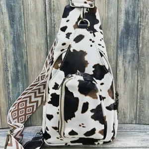 Cow print Crossbody Sling Purse