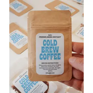 Freeze-Dried Instant Cold Brew Coffee
