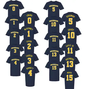 All Team Men's Michiganbasketball Student Athlete Shirt Regular