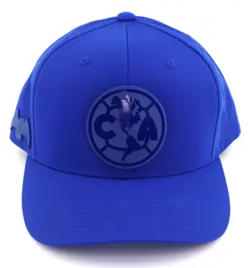 Club America Hat - Royal Blue Baseball Style with Emblem Logo