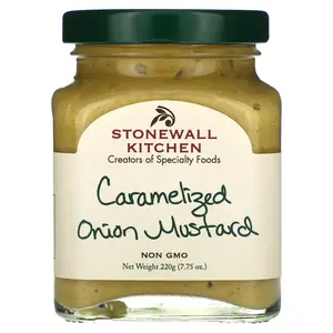 Stonewall Kitchen Caramelized Onion Mustard , 7.75 oz (220 g)