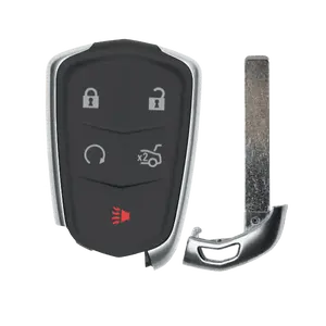 KEYS4LESS Replcament Smart Key Fob for 2017 Cadillac Ats Fcc HYQ2AB 2AOKM G2AB Part Number 13598537
