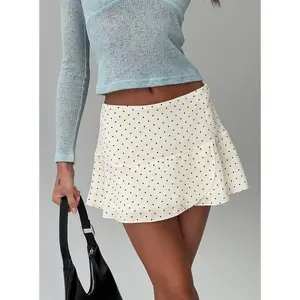 Sonsie Mini Skirt Cream