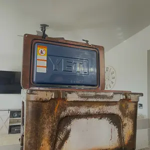 Custom painted Yeti ice chest