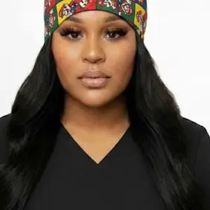 Throwback Tomboy Scrub Cap for CNAs Nurses Dentists Dental Hygienists Head Protection with Silk Lining- stylish and fun