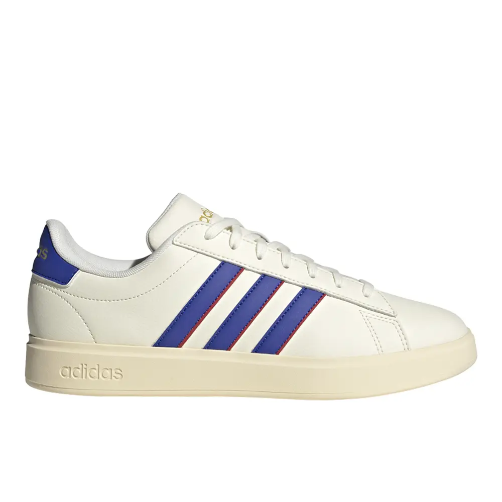 adidas Mens Grand Court 2.0 Sneakers Shoes Casual - Off White adidas Mens Grand Court 2.0 Sneakers Shoes Casual - Off White