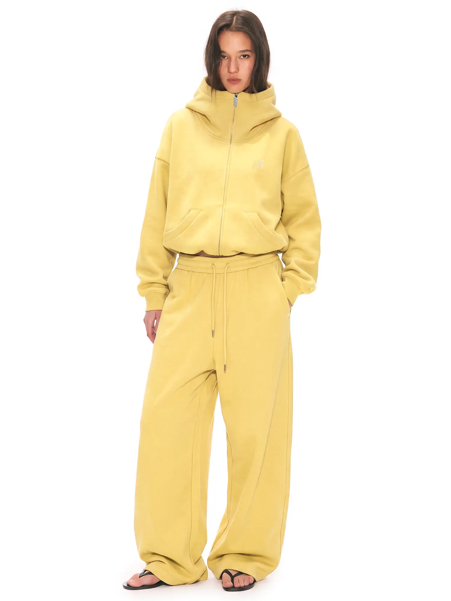 FDR Eases Social Anxiety Hoodie | Big Hood Oversized Zip Up Hoodie