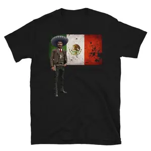 Emiliano Zapata Mexican Flag Heritage Tree Short-Sleeve T-Shirt - Unisex Fashion Statement