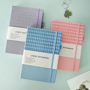 Hardcover Lined Notebook Journal for Writing 200 Pages Leather Thick College Ruled Notebook Journal with 100GSM Paper A5 5.7 X 8.4 Daily Journal for Women Men Work Organization and School Work