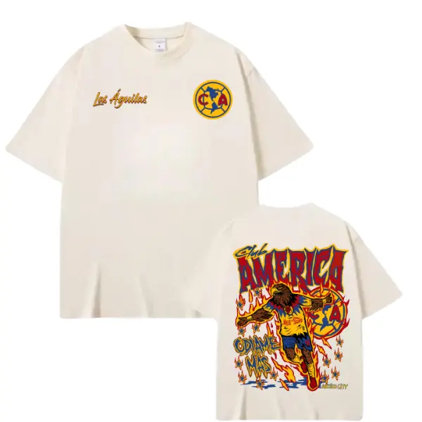 Club America Champion Shirt, Liga MX Winners Tee, Las Aguilas Graphic T Shirt, Mexican Football Fan Apparel, Soccer Champion Celebration Shirt, Streetwear Graphic Tee For Men Women, Vintage Style Club America Fan Shirt