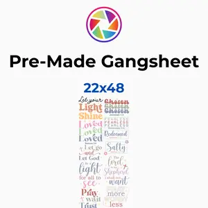 Faith Aesthetic 22x48