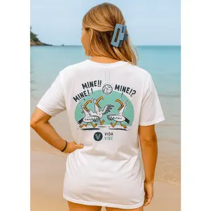 VidaVibe Mine Mine Mine Women's Volleyball Tee - Graphic Cotton T-shirt