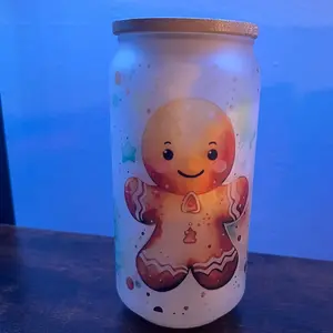 Frosted glass gingerbread