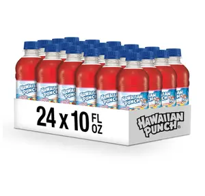 Hawaiian Punch Lemon Berry Squeeze Fruit Juice Drink, 10 Fl Oz Bottles, 24 Count (4 Packs Of 6), Ready-to-drink, On-the-go, Caffeine-free, Carbonation-free, Gluten-free, Excellent Source Of Vitamin C