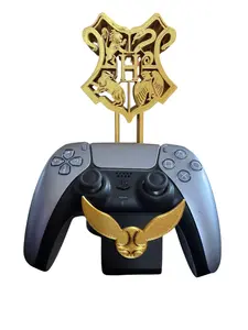 Gaming Standing Controller Holder Sorcerer Stylish Video Game Accessories for Home - 8 Inch Tall Plastic Mounts for PS5 Controllers - Space Saving Design & Easy Installation - Art Inspired Design Console Smartphone