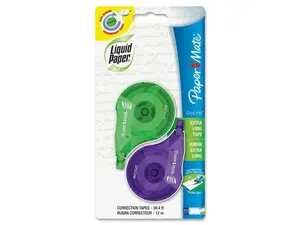 Paper Mate Liquid Paper DryLine Correction Tape Paper Mate Liquid Paper DryLine Correction Tape