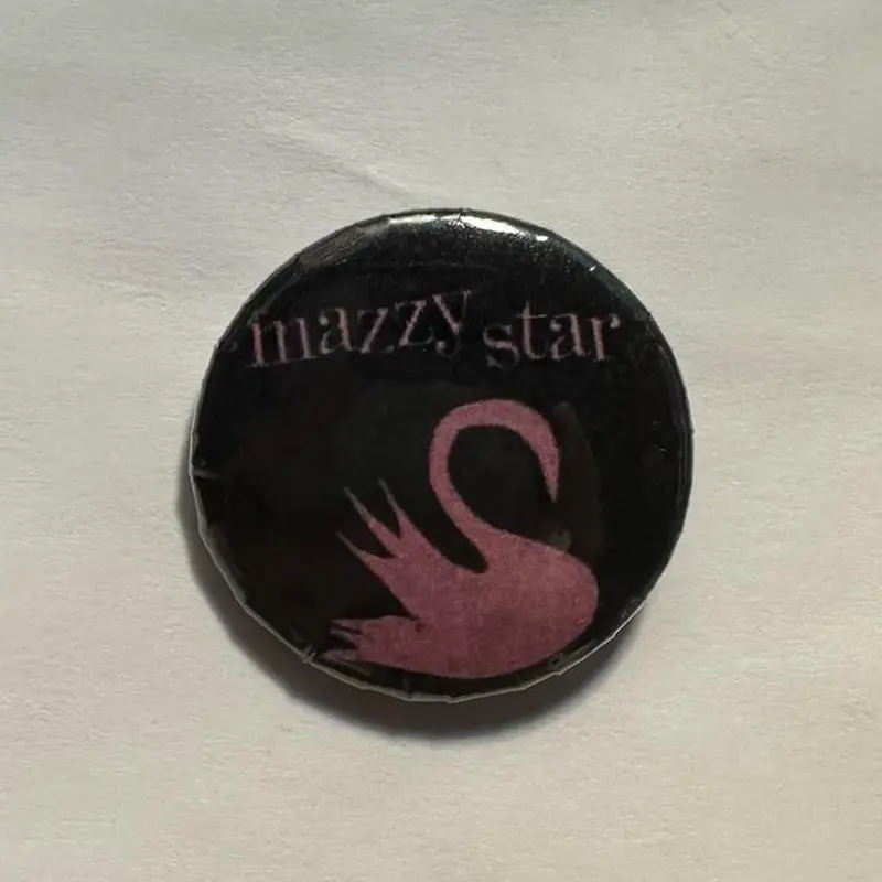 Mazzy star 1.25 inch Pin Button Badge - music artist mazzy star merch pinback buttons pins