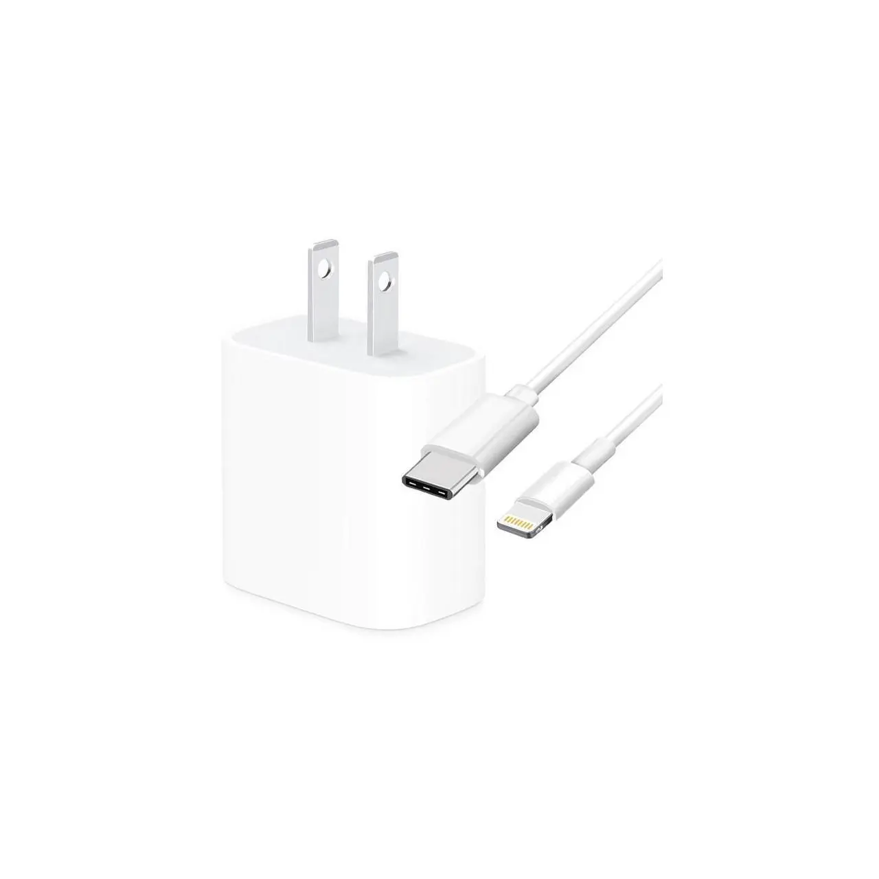 4XEM 4XIPHN11KIT6 White iPhone 11 Kit with 20W USB-C Charger and 6FT USB-C to 8-Pin Cable 4XEM 4XIPHN11KIT6 White iPhone 11 Kit with 20W USB-C Charger and 6FT USB-C to 8-Pin Cable