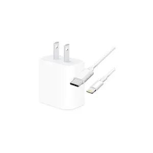 4XEM 4XIPHN11KIT6 White iPhone 11 Kit with 20W USB-C Charger and 6FT USB-C to 8-Pin Cable