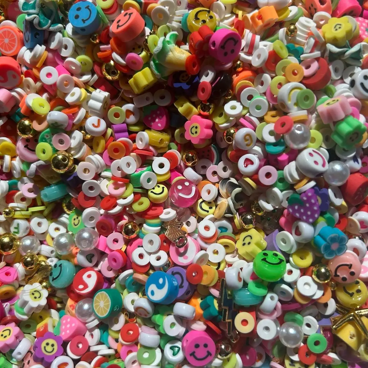 rainbow bead confetti rainbow bead confetti