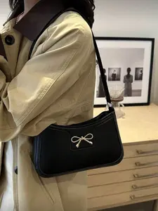 Elegant New Moon Shape Women's Underarm Bag, Fashion Casual Pure Color, Stylish and Comfortable, Perfect for Daily Use, Crossbody Shoulder Bag