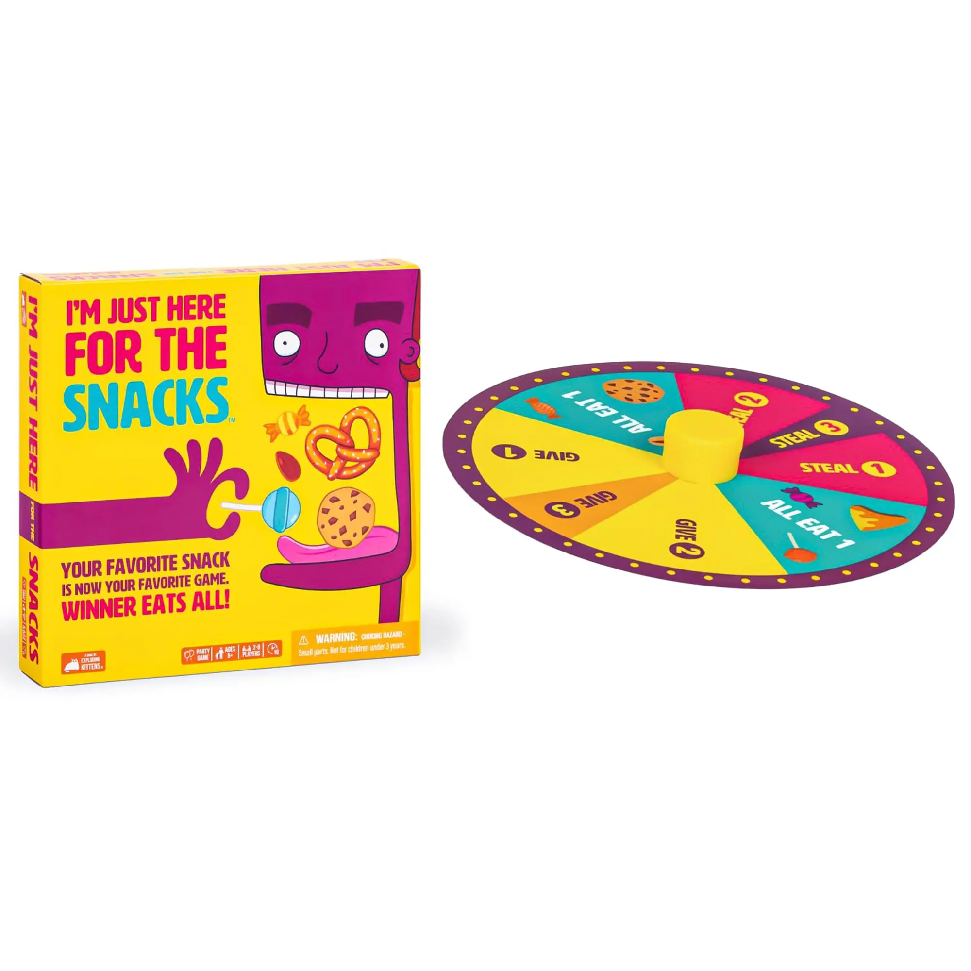 Exploding Kittens I'm Just Here For the Snacks Game