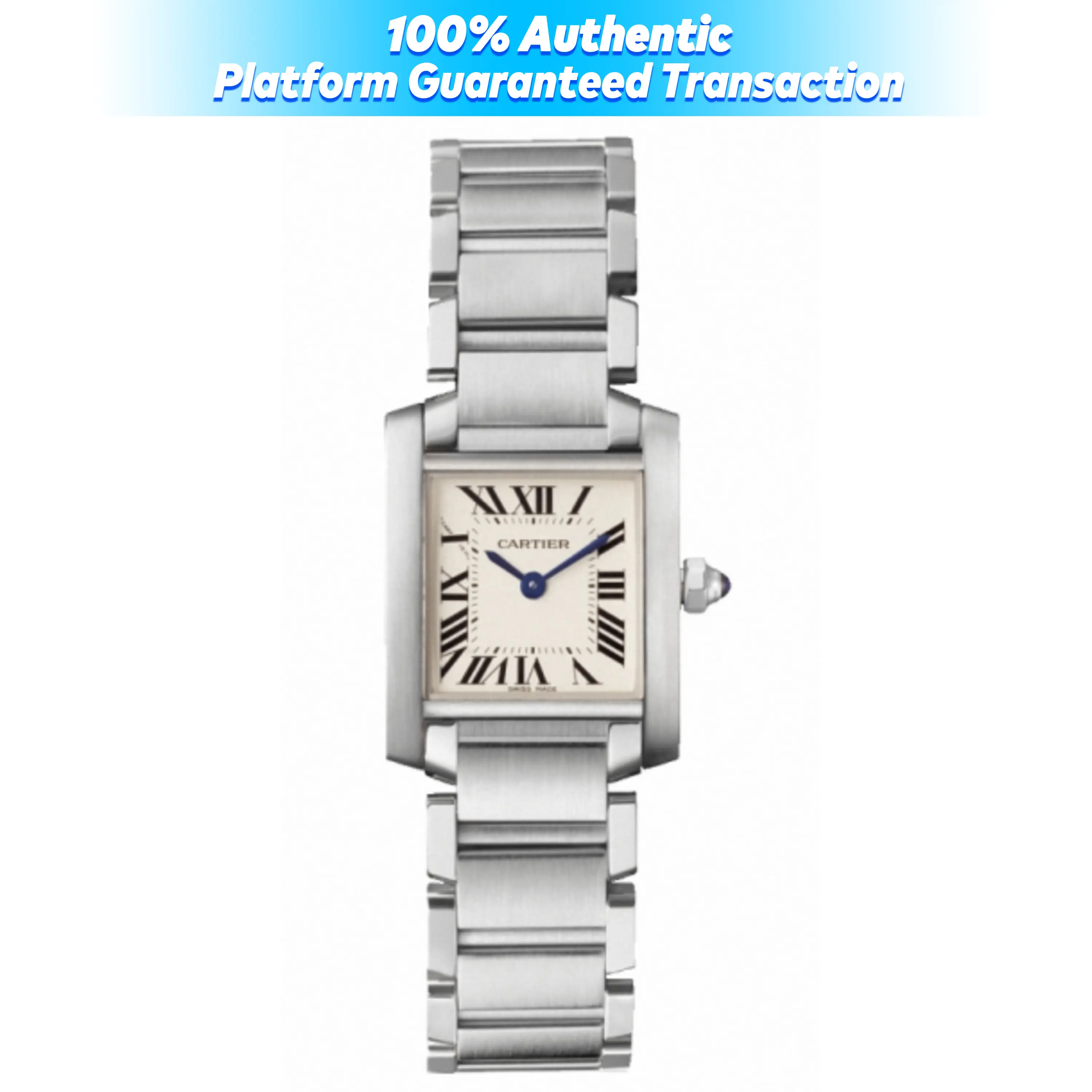 Cartier Tank Française Small Model Quartz Watch 25×20mm Reference： W51008Q3/3957