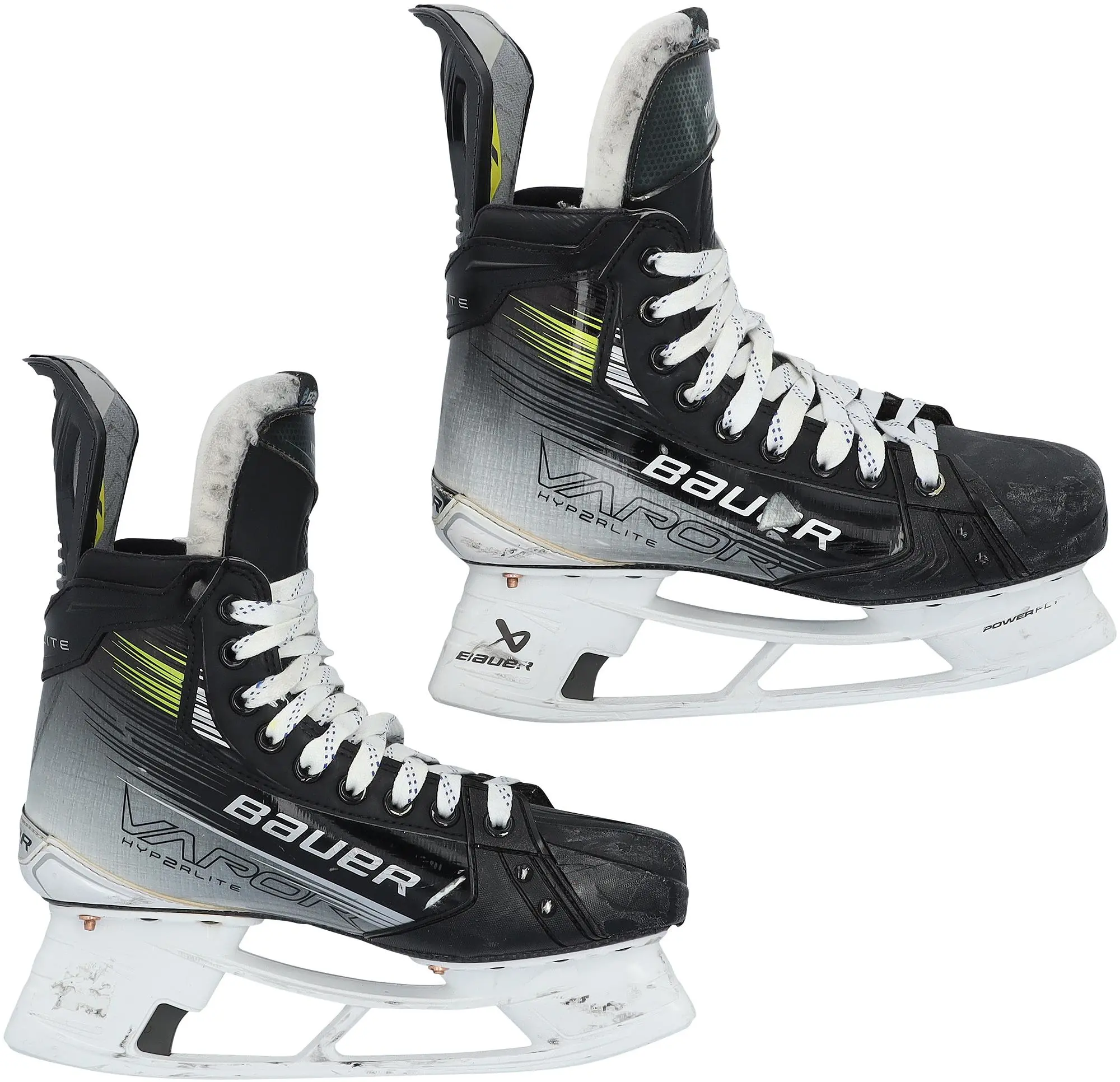Kailer Yamamoto Utah Mammoth Game-Used Black Bauer Skates from the 2025-26 NHL Season - Fanatics Authentic Certified